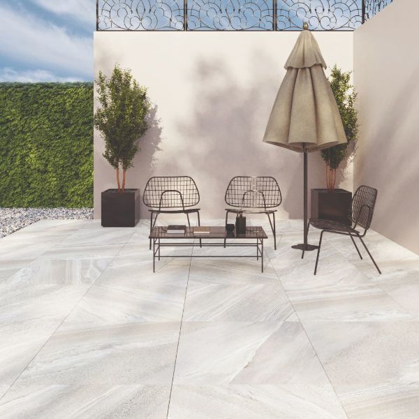 crossover blanco 60x60 paving slabs