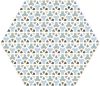 Picture of Andalusia Mix Hexagon Tile 23x27 cm