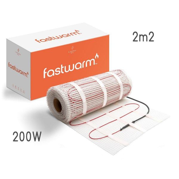 Picture of Fastwarm 200W Electric Underfloor Heating Mat 2m2