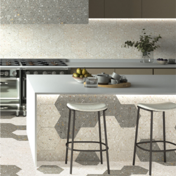 Show details for Arousa Grey Matt Tile 25.8x29 cm Picture of Arousa Grey Matt Tile 25.8x29 cm